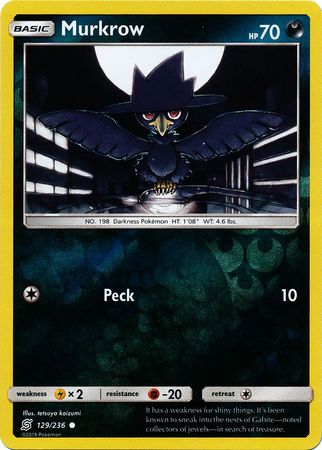 Murkrow 129/236 - Reverse Holo