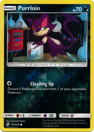 Purrloin 135/236 - Reverse Holo