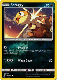 Scraggy 137/236 - Reverse Holo-Kantocards