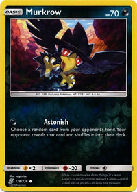 Murkrow 128/236 - Reverse Holo-Kantocards