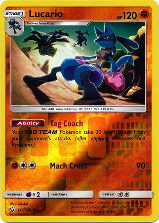Lucario 117/236 - Reverse Holo