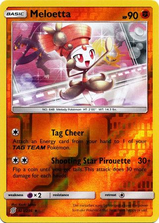 Meloetta 123/236 - Reverse Holo