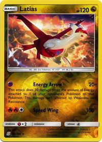 Latias 153/236 - Reverse Holo-Kantocards