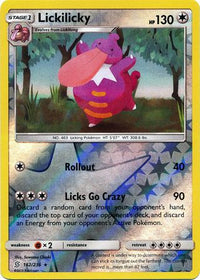 Lickilicky 162/236 - Reverse Holo-Kantocards
