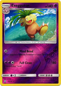 Exeggutor 74/236 - Reverse Holo-Kantocards