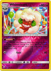 Whimsicott 144/236 - Reverse Holo-Kantocards