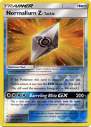 Normalium Z: Tackle 203/236 - Reverse Holo-Kantocards