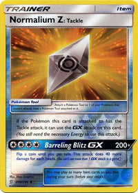 Normalium Z: Tackle 203/236 - Reverse Holo-Kantocards
