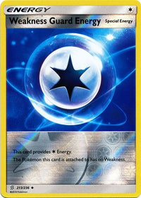 Weakness Guard Energy 213/236 - Reverse Holo-Kantocards