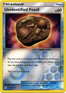 Unidentified Fossil 210/236 - Reverse Holo-Kantocards