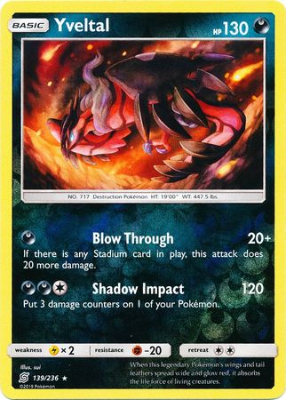 Yveltal 139/236 - Reverse Holo