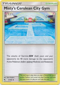 Misty's Cerulean City Gym 61/68-Kantocards