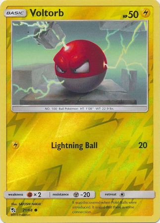 Voltorb 21/68 - Holo Reverse