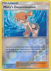 Misty's Determination 62/68 - Holo Reverse-Kantocards