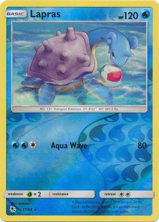 Lapras 17/68 - Holo Reverse