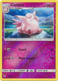 Clefable 40/68 - Holo Reverse-Kantocards