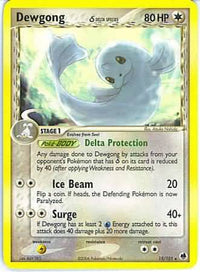 Dewgong (delta species) 15/101-Kantocards