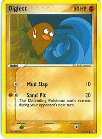 Diglett 50/100-Kantocards