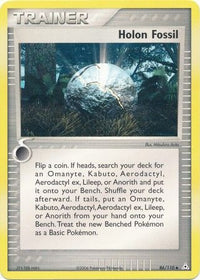Holon Fossil 86/110-Kantocards