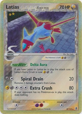 Latias  (delta species) 8/113