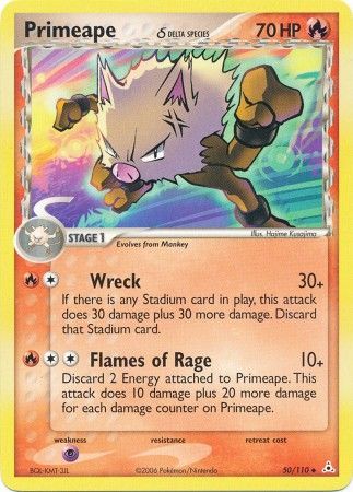 Primeape (delta species) 50/110