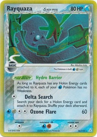 Rayquaza (delta species) 16/110-Kantocards