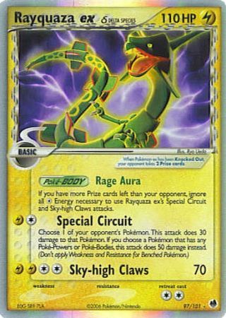 Rayquaza ex (delta species) 97/101-Kantocards