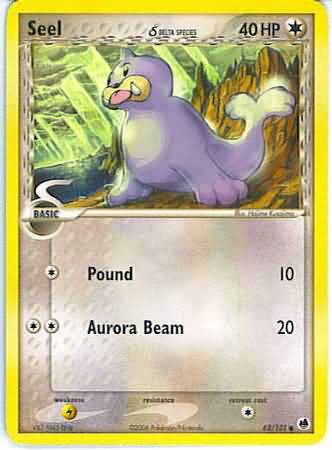 Seel (delta species) 62/101-Kantocards
