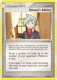 Steven's Advice 83/108-Kantocards