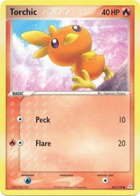 Torchic 83/110-Kantocards