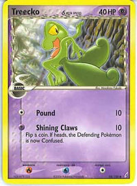 Treecko (delta species) 68/100-Kantocards