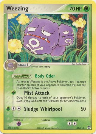 Weezing 33/113