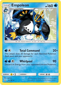 Empoleon 34/156 - Reverse Holo-Kantocards