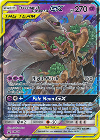 Trevenant & Dusknoir Tag Team GX SM217-Kantocards