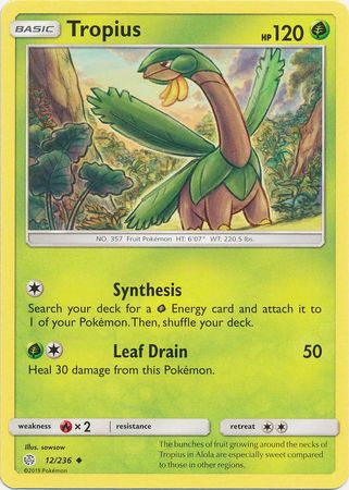 Tropius 12/236