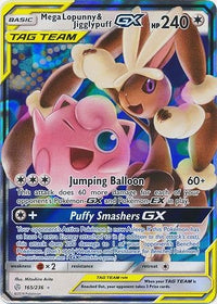 Mega Lopunny & JigglypuffTag Team GX 165/236-Kantocards