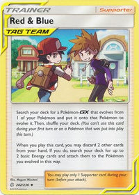 Red & Blue 202/236-Kantocards