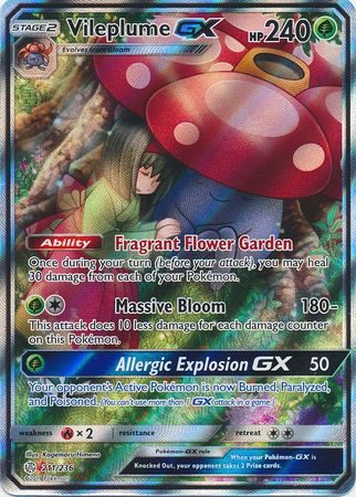 Vileplume GX 211/236 - Full Art