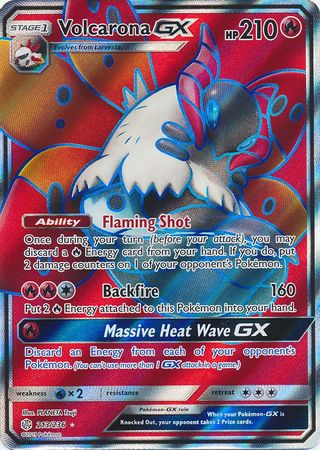 Volcarona GX 213/236 - Full Art