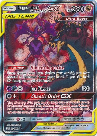 Naganadel & GuzzlordTag Team GX 224/236 - Full Art
