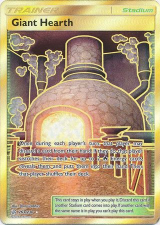 Giant Hearth 263/236 - Secret Rare