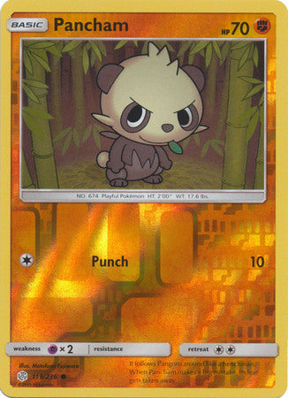 Pancham 119/236 - Holo Reverse