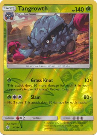 Tangrowth 6/236 - Holo Reverse