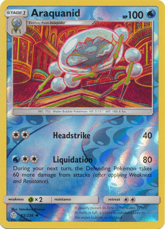 Araquanid 65/236 - Holo Reverse