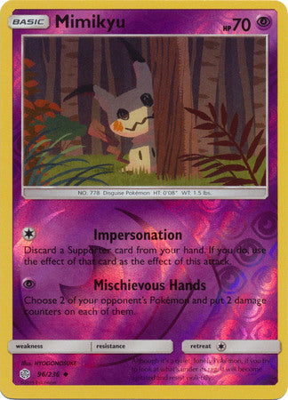 Mimikyu 96/236 - Holo Reverse