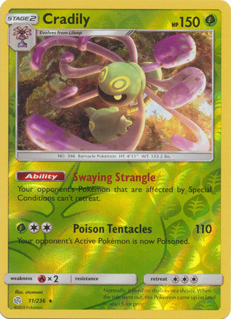 Cradily 11/236 - Holo Reverse