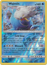 Walrein 52/236 - Reverse Holo-Kantocards