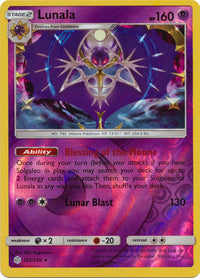 Lunala 102/236 - Holo Reverse-Kantocards
