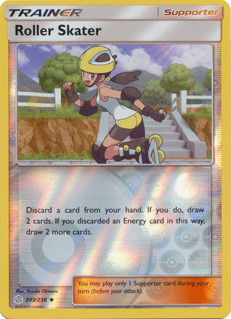 Roller Skater 203/236 - Holo Reverse
