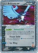Rocket's Articuno ex 96/109-Kantocards